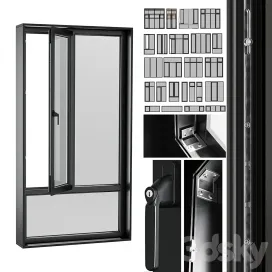 Open Window Close Metal Window